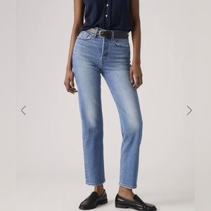 Levi's Women's Straight Leg Jeans - Light Blue